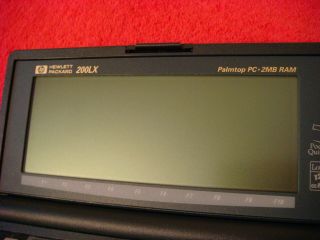 Hewlett Packard HP 200LX Palmtop PC 2MB RAM 4