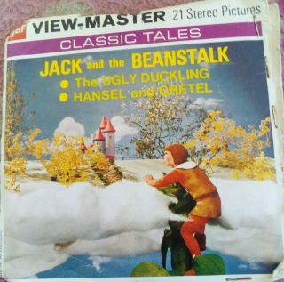 Jack And The Beanstalk Club View - Master Reels 3pk In Packet With Book.