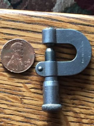 Rare Brown And Sharpe Micrometer Machinist Tool Pat 1878 Very Small 5