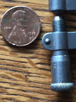 Rare Brown And Sharpe Micrometer Machinist Tool Pat 1878 Very Small 6