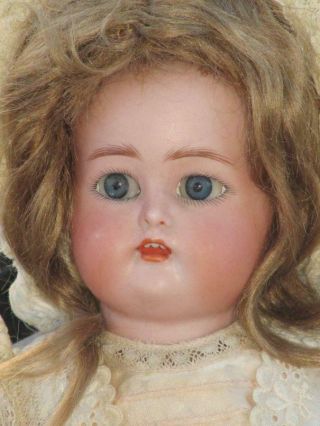 Antique 13 " German Bisque Head Kammer & Reinhardt Doll,  By Simon & Halbig