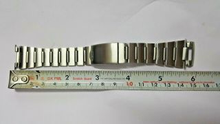 Vintage Seiko Automatic Watch Ref 7016 5011 St.  Steel Bracelet Only 6 Inch