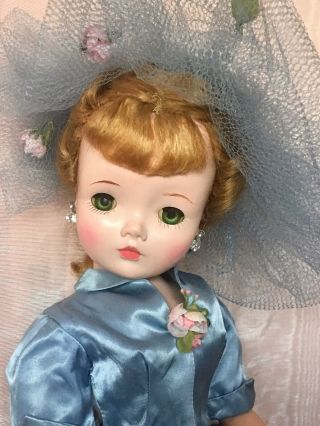 1957 Madame Alexander Delightful Cissy Doll In Rare Tagged Cocktail Dress 11