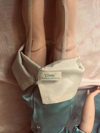 1957 Madame Alexander Delightful Cissy Doll In Rare Tagged Cocktail Dress 6