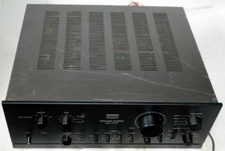 Vintage Sansui AU - 717 Integrated Amplifier Amp 8