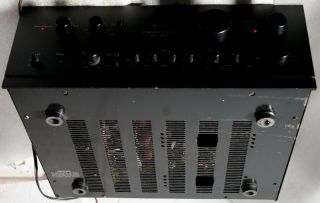 Vintage Sansui AU - 717 Integrated Amplifier Amp 9