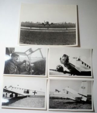 Photos Of German Transport Aircraft Junker Ju - 52 - By Julian Leek
