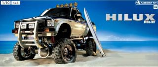 Vintage Tamiya 1/10 Toyota Hilux High Lift,  Blazing Blazer,  Rc4wd,  Crawler