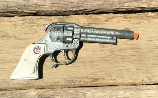 Vintage 9 " Long Texan Jr Western Toy Cap Gun