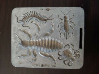 1964 Creepy Crawler Thingmaker Cast Metal Mold Mattel 4477 - 058 - 8b Insect Spider