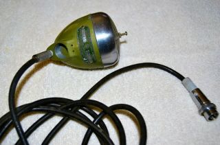 Vintage Shure Controlled Reluctance Microphone 520 Green Bullet Harp