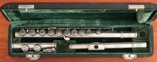 Vintage Flute,  Robert Malerne,  Paris,  Model 786,  Made In France 1935 - 1975
