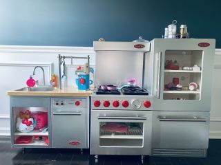 Pottery Barn Kids Kitchen Set Pbk Pro Chef Rare Set