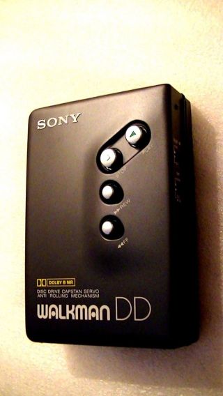 Vintage Sony Walkman Dd Personal Cassette Player Wm - Dd11