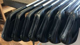 Nike Vapor Fly Pro Golf Iron Set 4 - Pw Rh Steel Stiff Black Clubs Rare Koepka