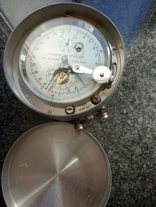 Vintage Thomas Mercer Ltd Chronometer St.  Albans England 12