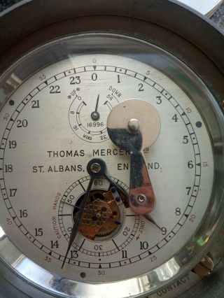 Vintage Thomas Mercer Ltd Chronometer St.  Albans England 2