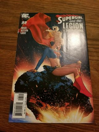 Supergirl And The Legion Of - Heroes 23 Hughes Variant Nm,  Rare