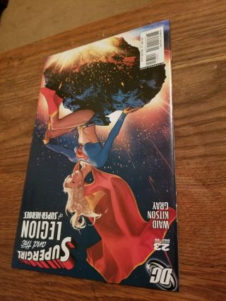 Supergirl and the Legion of - Heroes 23 Hughes Variant NM,  Rare 4