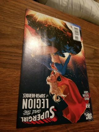 Supergirl and the Legion of - Heroes 23 Hughes Variant NM,  Rare 5