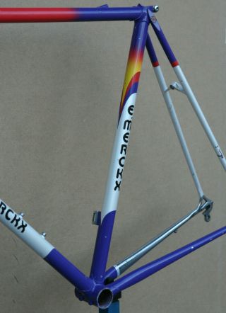 Vintage Eddy Merckx Corsa Extra Columbus SLX steel Campagnolo frame frameset 56 10