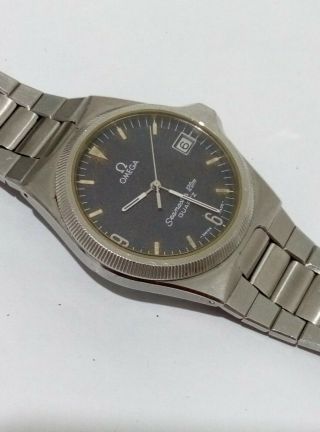 VTG Rare Omega Seamaster 120m Quartz 1337 Watch Diver Men ' s Swiss Watch 2