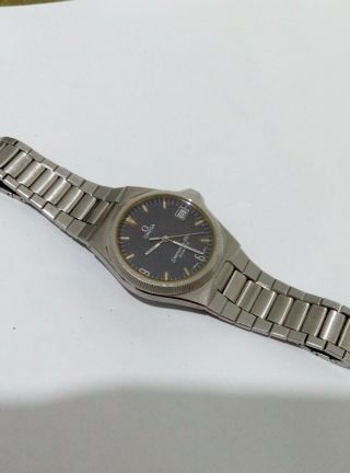 VTG Rare Omega Seamaster 120m Quartz 1337 Watch Diver Men ' s Swiss Watch 4