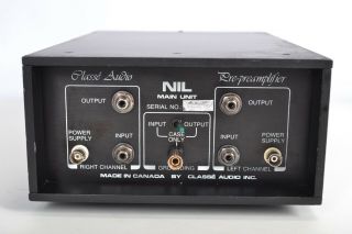 Classe Audio NIL Moving Coil Head Amp - Phono Step Up Preamplifier - Vintage 6