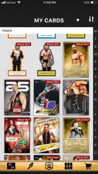 WWE Topps Slam Full Account Rare Cards Alexa Bliss Finn Balor Becky Lynch Low cc 2