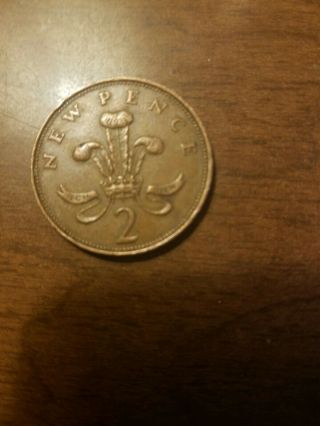 Very Rare First Issue 2 Pence Coin