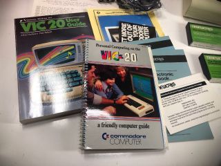 Commodore VIC - 20 Computer,  C2n 1530 Datassette and Accessories Vintage 5
