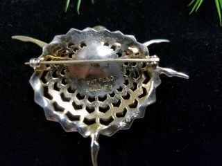 Vintage Gorgeous BOUCHER signed & numbered BALLERINA Brooch Pin Gold/Silver Tone 5