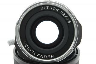 [MINT] Voigtlander Ultron 35mm F/2 Vintage Line VM from japan 260 8