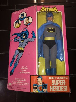 Vintage 12 " Mego Batman 1976 World’s Greatest Heroes