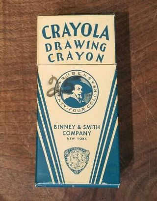 Vintage Crayola Crayons No 24 Gold Medal Nos Binney & Smith Usa