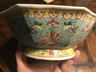 Antique Chinese Art Pottery Bowl Asian Ceramics