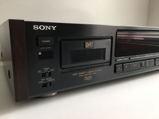 Sony DTC - 75ES DAT Recorder Machine.  Rare Vintage ' 91 Box No Remote.  EUC 2