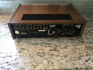 Vintage Pioneer Stereo Receiver Model SX - 727 Wood Case.  SHAPE 10