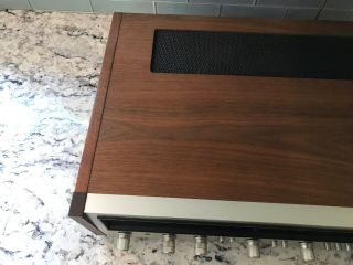 Vintage Pioneer Stereo Receiver Model SX - 727 Wood Case.  SHAPE 6