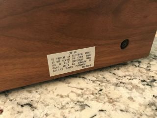 Vintage Pioneer Stereo Receiver Model SX - 727 Wood Case.  SHAPE 9