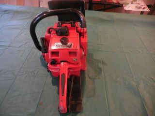 Vintage Jonsered 49sp Chainsaw Chain Saw Model 49 SP Pro.  Runs 3