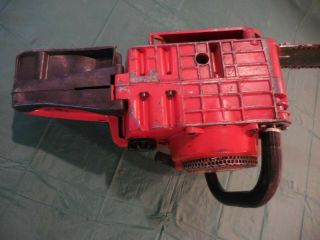 Vintage Jonsered 49sp Chainsaw Chain Saw Model 49 SP Pro.  Runs 4