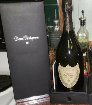 1 Full Bottle Vintage 2004 Dom Perignon Champagne, .