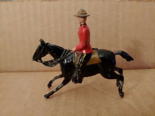 Vintage Britains Metal Toy Soldier - Mounted Horse