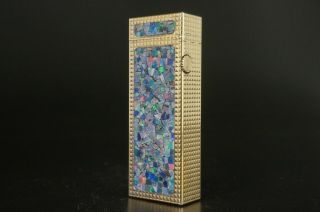 Dunhill Rollagas Lighter Opal - Orings Vintage w/Box S08 7