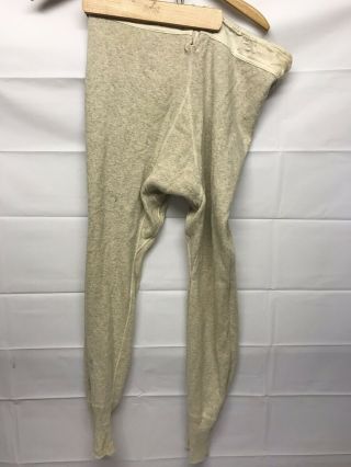 WW2 USGI Long Johns Underwear Drawers And Shirt 1940 Date 2