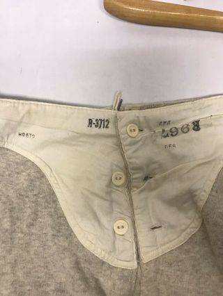 WW2 USGI Long Johns Underwear Drawers And Shirt 1940 Date 4