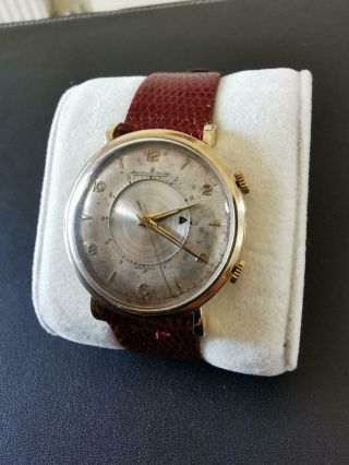 Jaeger Lecoultre Vintage Watch Memovox Alarm Gold Filled