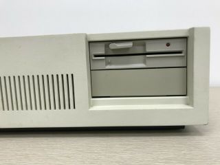 Vintage 1984 IBM 5170 Personal Desktop Computer AT PC Floppy Disk Hard Drive 4