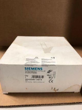 3rw3046 - 1ab14 Siemens Sirius Soft Starter Obsolete Rare Motor Controller